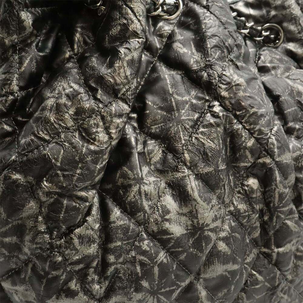 CHANEL Gray Logo Shoulder Bag - Picture 8 of 9